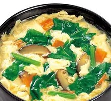 Fresh Vegetable Egg Drop Soup