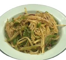 Green Pepper Stir-fried Potato Shreds