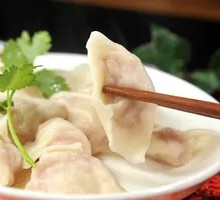 Peanut Sauce Noodles with Dumplings