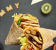 Chicken Breast and Pork Tenderloin Roll-up Wrap