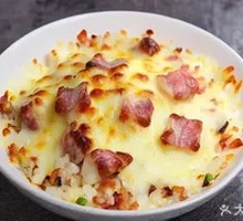 Beef and Bacon Casserole Rice
