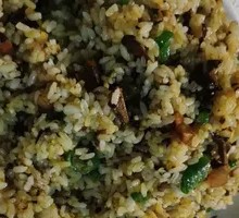 Dried Beefsteak Mushroom Fried Rice