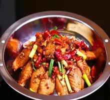 Spicy Chicken Wings in Dry Pot
