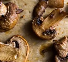 Roasted White Mushrooms