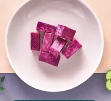 Sweet Purple Yam Balls