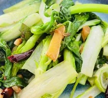 Stir-Fried Bok Choy Stems