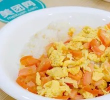 Tomato and Egg Rice Bowl