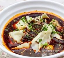 Sichuan-style Dumplings with Medium Spiciness