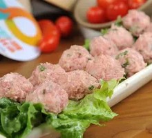 Pork Meatballs with Cilantro