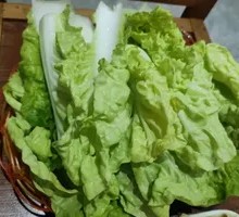 Potato and Bok Choy Platter