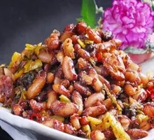Pickled Vegetable Stir-fried Red Beans