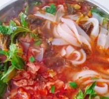 Braised Beef with Rice Noodles