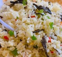 Dried Mushroom Fried Rice