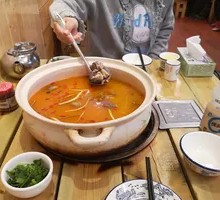 Sour Soup with Black Fish