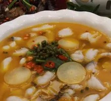 Pickled Pear Simmered Fish