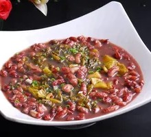 Pickled Vegetable Stir-fried Red Beans