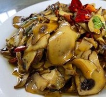Dried Chili with Hand-Quick Mushroom