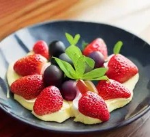 Strawberry Cherry Blossom Cake