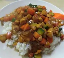 Kung Pao Chicken Rice Bowl
