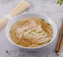 Chicken Soup with Rice Noodles