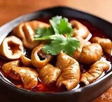 Fatty Intestine and Meat Roll