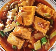 Braised Tofu in Brown Sauce