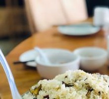 Dried Mushroom Fried Rice