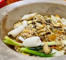 Stone Pot Wild Mushrooms