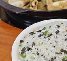Dried Mushroom Fried Rice