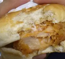 Spicy Chicken Leg Burger