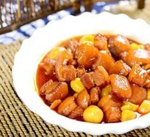 Braised Pork with Chestnuts