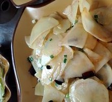 Scallion Potato Slices