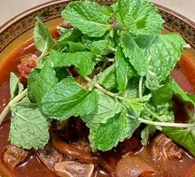 Braised Lamb with Yellow Sauce
