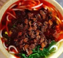 Spicy Mushroom Rice Noodles