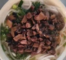 Clear Soup Mushroom Rice Noodles