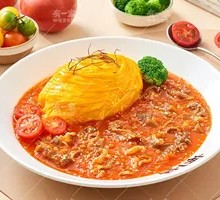 Snowflake Beef with Tomato Egg Fried Rice
