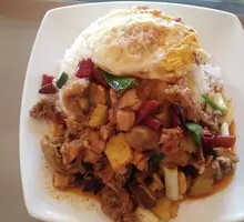 Stewed Chicken Rice Bowl