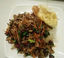 Fish-Flavored Shredded Pork Rice Bowl