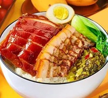 Pork Ear and Pork Belly Rice