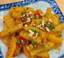 Oyster Sauce Potatoes