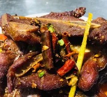 Fried Pork Shank Bones
