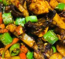 Stewed Chicken with Brown Sauce