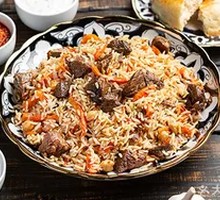 Bitter Herb and Dried Pork Fried Rice