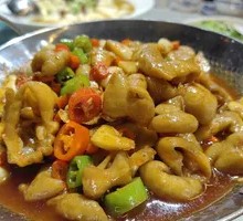 Spicy Pork Intestines Stir-fry