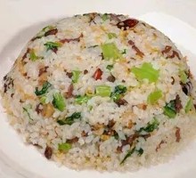 Dried Beef and Bitter Herb Fried Rice