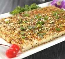 烤鲜豆腐