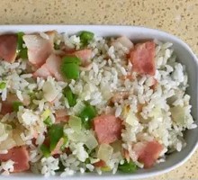 Black Pepper Bacon Fried Rice