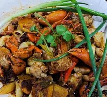 Stewed Crab in Oil