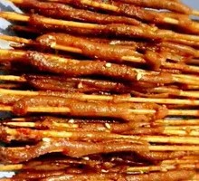 Duck Intestine Skewers
