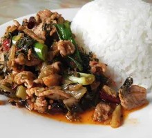 Pickled Vegetable Stir-Fried with Pork